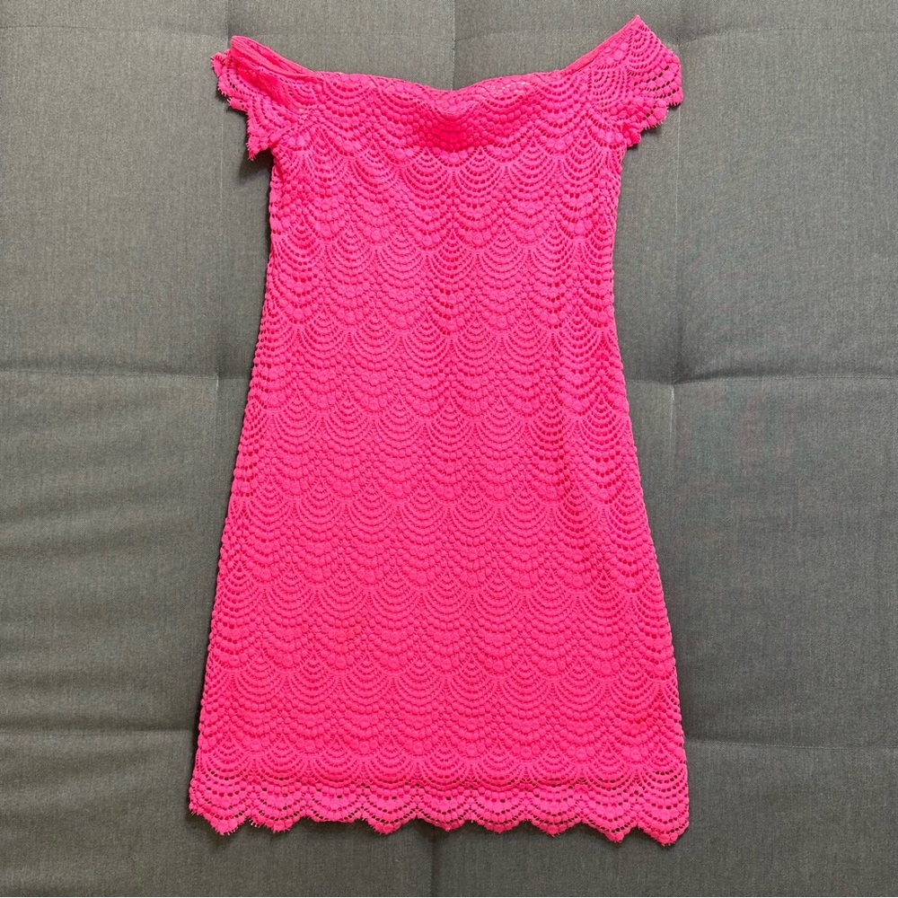 Lilly Pulitzer off shoulder mini